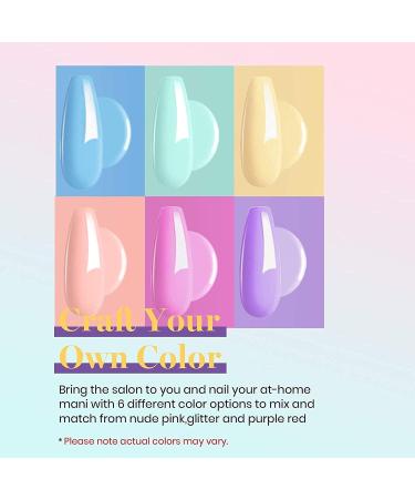 Beetles Gel Nail Polishes - Unicorn Colors Purple Pink | Easter Nail Art Decoration | Soak Off UV Polish - Buy Online on GoSupps.com