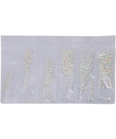 Different Gift Nail Art Rhinestones Easy To Use Nail Art Decoration Stylish And Beautiful More Durable Beauty Salon Manicure Store for Home Salon(31 loose diamond AB color) - Buy Online on GoSupps.com