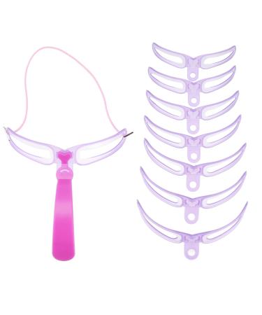 Beaupretty make -up set make -up for make -up set eyebrow eyebrow formation: 8 eyebrow drawing shape eyebrow reusable shot tool make -up set