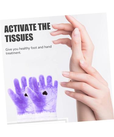 SOESFOUFU 1 Pair Hand Wax Set Foot Wax Set Paraffin Wax Bath Gloves Moisturizing Gel Gloves Wax Bag Spa Coverhand Wax Gloves Paraffin Bags Moisturizing Gloves Simple Nourish Color Card 25.00X20.00X0.80CM - Buy Online on GoSupps.com
