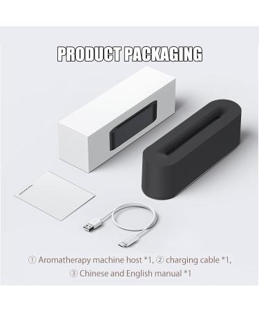 7-Color Flame Diffuser Upgrade - Electric Aromatherapy Essential Oil Diffuser for Home & Office - Waterless Auto-Off - Black - Buy Online on GoSupps.com