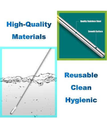 Stainless Steel Ear Wax Removal Kit - Thorough Earwax Remover (13pcs) - Buy Online on GoSupps.com