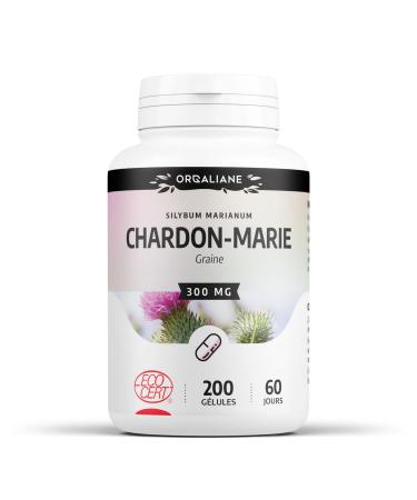 Milk Thistle 300 mg - 200 capsules - Ecocert certified