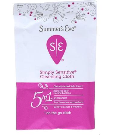 Summer's Eve Cleansing Cloths 16ct - Gentle Feminine Hygiene Wipes - Buy Online on GoSupps.com
