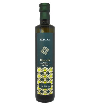 100% Italian Organic Extra Virgin Olive Oil 1 Bottle 500 Ml