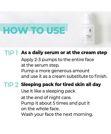 Numbuzin No.8 Fine Cica Serum 1.69fl oz/50ml | Calming Skin, Cica Ingredients for Sudden Breakouts, Protective Skincare - Buy Online on GoSupps.com