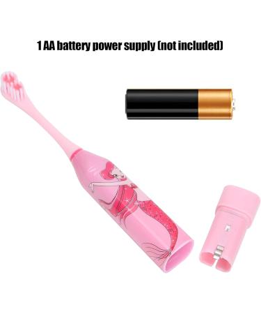 Buy Electric Toothbrush for Kids - Cute Cartoon Design Soft Bristles Food-Grade Quality Pink - Ideal for Oral Care - Buy Online on GoSupps.com