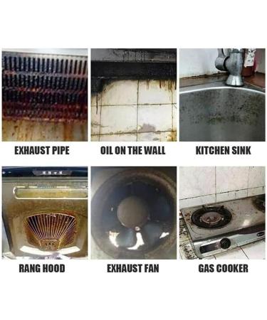 Mof Chef Cleaner Powder Heavy Oil Stain Powder Cleaner Foaming Heavy Oil Stain Powder Cleaner 500g Oil Pollution Cleaning Powder All Purpose Kitchen Stain Remover Cleaner for Hood Pots Grill - Buy Online on GoSupps.com