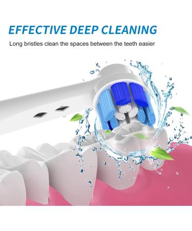 8pcs Replacement Toothbrush Heads | Compatible with Oral B Electric Toothbrush - Braun Oral B Compatible - Buy Online on GoSupps.com