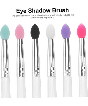 DRESSOOS 6pcs Eye Shadow Brush Makeup Brush Dual Sided Eyeshadow Brush Eyeshadow Brush Kit Make up Applicator - Buy Online on GoSupps.com