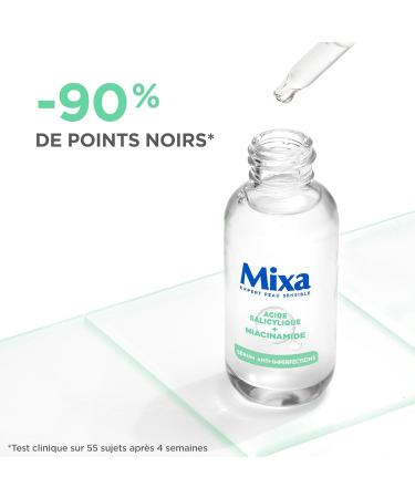  Mixa Mixa - Set of 2 Serums - Rehydrating Concentrated Serum for Dehydrated and Sensitive Skin 30ml + Anti-Blemish Concentrated Serum for Blemish-Prone Skin 30ml - Buy Online on GoSupps.com