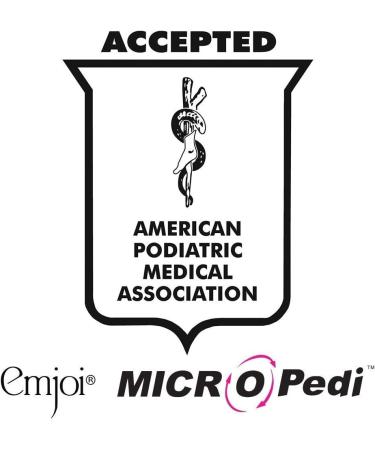 Emjoi Micro-Pedi Extreme Coarse Purple Flex Replacement Rollers - Set of 2 - Buy Online on GoSupps.com