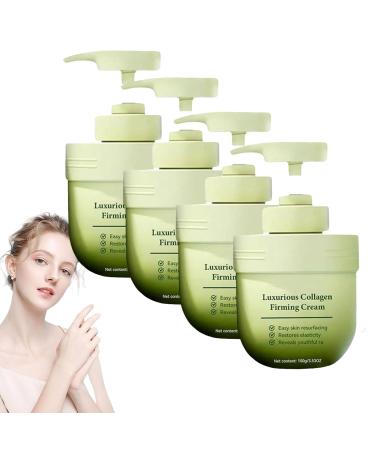 JIAOY Set of 4 luxury collagen firming and toning creams anti-aging moisturizing cream anti-wrinkle moisturizer long-lasting hydration
