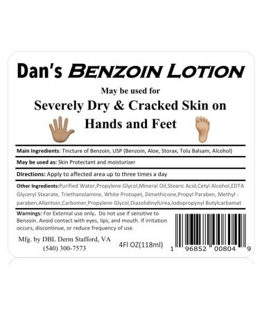 Dan's Benzoin Lotion