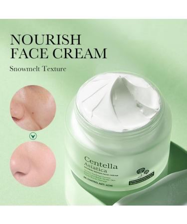 suckoo For Sadoer Centella Asiatica Moisturizing Face Cream Lotion Oil Control Skin Soothing Facial Creams Moisturizing Face Moisturizer Facial Skin Care Cream Brighten skin tone 50g - Buy Online on GoSupps.com