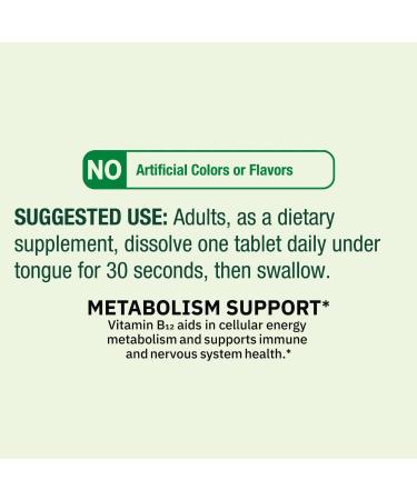 Extra Strength Vitamin B12 Fast-Dissolve Tablets 5 000 mcg - Cherry Flavor 300 Count - Daily B12 Supplement (Pack of 1) - Buy Online on GoSupps.com