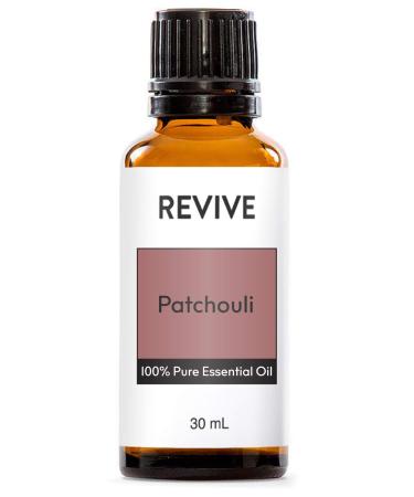 Patchouli Essential Oil by Revive Essential Oils - 100% Pure Therapeutic Grade for Diffuser Humidifier Massage Aromatherapy Skin & Hair Care