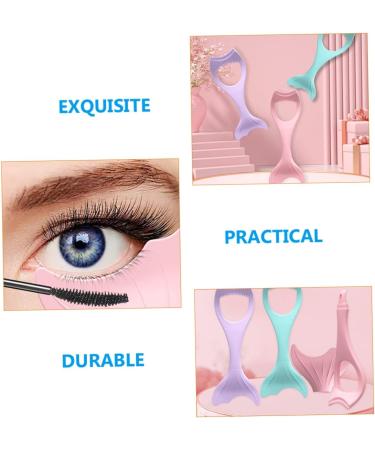 OHPHCALL 2pcs Mascara Brush Aid Eyelash Stencil for Lashes Reusable Eye Stencils Accessories 15X5.7CMx2pcs Pinkx2pcs - Buy Online on GoSupps.com