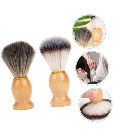 Minkissy 2-Pack Professional Whistle Cleaner & Razor Brush - Ideal Gift for Men | Nylon & Wool Hair Cleaning Tool - Buy Online on GoSupps.com