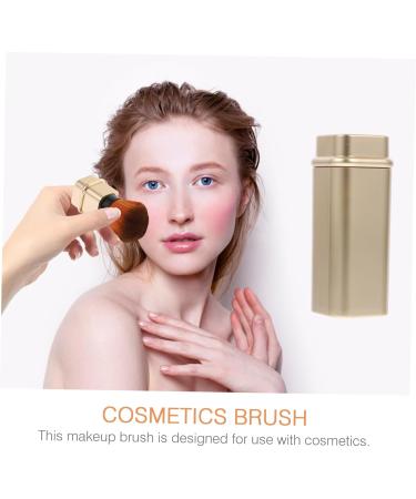 FOMIYES professional makeup fashion blush brush cosmetics brush powder brush paint highlight 2.7*2.7cm Golden - Buy Online on GoSupps.com