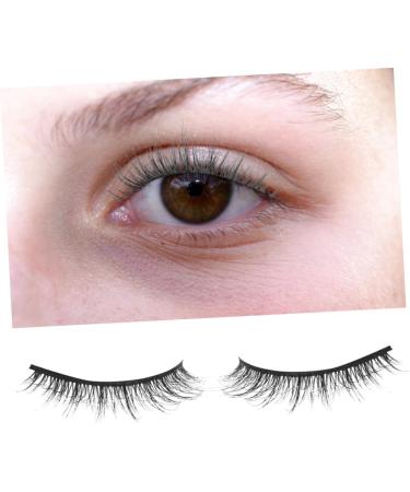 FRCOLOR 1PC fake lashes Fluffy Eyelashes natural looking eyelashes faux eyelashes Makeup Lashes half eyelashes pesta as postizas naturales con makeup eyelashes 3d glue artificial - Buy Online on GoSupps.com