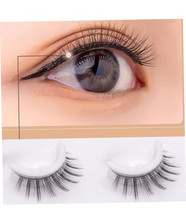 Self Adhesive Waterproof Thick False Eyelashes - Reusable Long Fluffy Lashes | 1 Pair - Buy Online on GoSupps.com