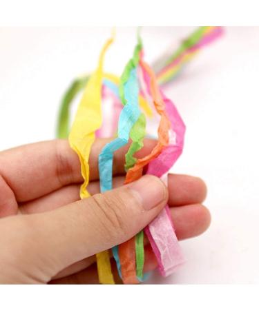 Colored Paper String Raffia Ribbon - 2 Rolls, 160 Meters/524 Feet, 6 Colors - Perfect for Gift Wrapping, DIY Crafts, and Party Decor - Buy Online on GoSupps.com