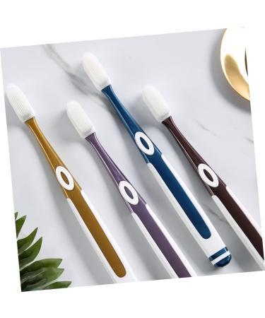 Minkissy Nano Soft Baby Toothbrush - 32 Pack Compact Travel Toothbrushes for Adults & Kids - Portable Teeth Accessories - Perfect for Camping & Travel - Available in 4 Colors - Buy Online on GoSupps.com