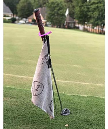 V-Shaped Golf Club Stand: Keep Clubs Clean, Dry & Visible - Durable Stainless Steel, Easy to Carry - Buy Online on GoSupps.com