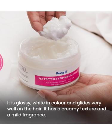 Pea Protein & Ceramide Hair Mask 200g - Nourishing Hair Care for All Hair Types | Shop Internationally - Buy Online on GoSupps.com