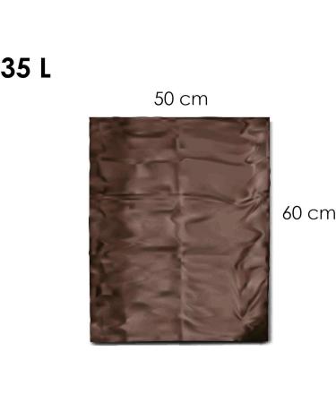 Eco-Friendly 35L D.Rect Garbage Bags | 20-Pack Plastic Kitchen & Waste Bags - Durable Recycled Brown Waste Solutions - Buy Online on GoSupps.com