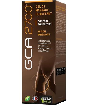 Sant Verte GCA 2700 Heating Massage Gel 100ml - Soothing Pain Relief & Muscular Relaxation | International Shipping Available - Buy Online on GoSupps.com