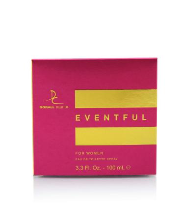 EVENTFUL BY DORALL COLLECTION PERFUME FOR WOMEN 3.3 OZ / 100 ML EAU DE PARFUM SPRAY - Buy Online on GoSupps.com