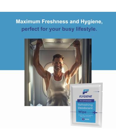 Deodorant Wipes - Individually Wrapped Antiperspirant Body Wipes (10 Count) | Shop Now for Freshness Anywhere - Buy Online on GoSupps.com