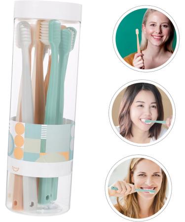 Minkissy Soft Portable Toothbrush Set - 10 Ergonomic Travel Toothbrushes for Adults | Lightweight & Disposable Household Dental Care Products - Buy Online on GoSupps.com