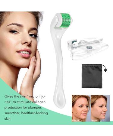 GWAWG Dermaroller 0.5mm Microneedling Roller - Stimulate Hair Growth & Facial Care for Men & Women | 540 Titanium Needles - International Shipping Available - Buy Online on GoSupps.com