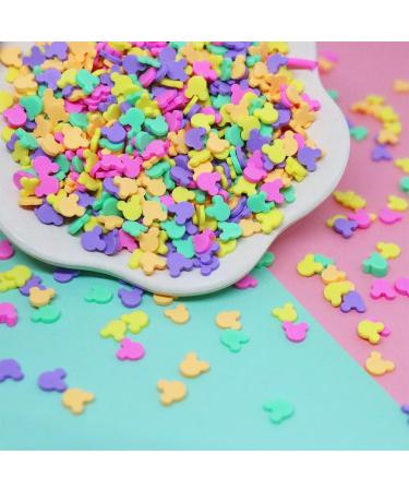 RT 100g Mixed Cute Mouse Head Polymer Clay Slices Soft Pottery Sprinkles for Slime Nail Art Decor DIY Craft Filling Accessories 5mm Y420 (Color : 9) - Buy Online on GoSupps.com