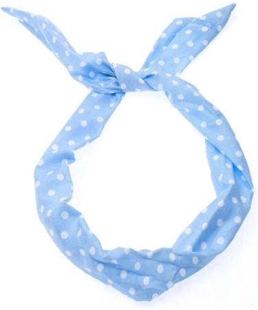 Lizzy Wired Hair Headband | Retro Rockabilly Adjustable Plain & Printed Wire Headbands Hair Accessory Head Wrap Vintage Various Colour & Designs - Buy Online on GoSupps.com