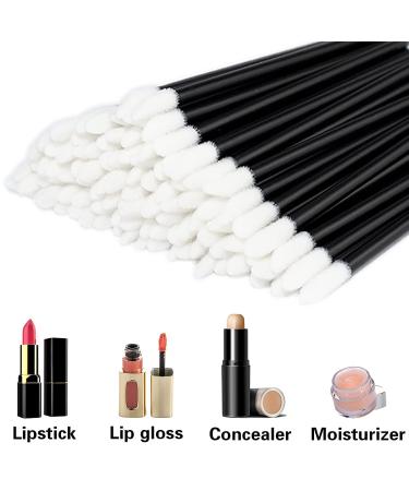 600 PCS Disposable Lip Wands - Black & Pink Lip Applicators for Makeup - Lip Gloss & Lipstick Brushes - Disposable Makeup Applicators Kit - Buy Online on GoSupps.com