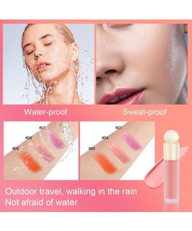 Buy Lophe Blush Stick - Matte Liquid Blush - Waterproof Long-Wearing Blush for Natural Look - International Shipping Available - Buy Online on GoSupps.com