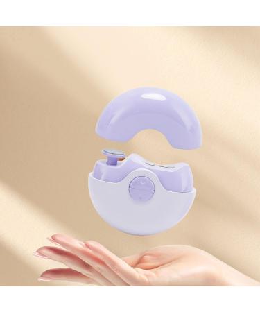 Electric Automatic Nail Clipper 2 Speeds Adjustable Dual Functionality USB Rechargeable Safety Fingernail Cutter File Nail Scraps Storage for Kids Elderly - Buy Online on GoSupps.com