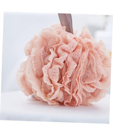 Buy Hemoton Bath Ball - Pink Loofah Sponge for Shower & Bath | Soft Bubble Sponge Puff - Ideal Body Wash Accessory - Buy Online on GoSupps.com