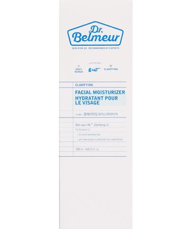 Dr. Belmeur Clarifying Facial Moisturizer 4 fl oz - Hydrating & Soothing for Clear Skin - Buy Online on GoSupps.com