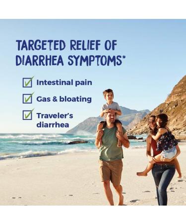Boiron Diaralia Tablets - Diarrhea Relief for Gas, Bloating, Intestinal Pain & Traveler's Diarrhea - 120 Count - Buy Online on GoSupps.com