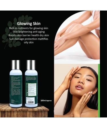 ERUR Premium Moringa Seed: Moringa Oil | 120ml | Cold-Pressed Ethical & Vegan | Skin & Hair Nourishment | Natural Moisturiser Antioxidant & Anti-Aging Solution | Suitable For All Skin Types - Buy Online on GoSupps.com