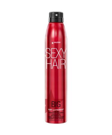 SexyHair Big Get Layered Flash Dry Thickening Hairspray  8 Oz | Buildable Texture  Volume and Shine | Up to 72 Hours of Humidity Resistance - Buy Online on GoSupps.com