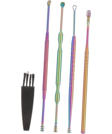 Ear Wax Remover Kit - Set of 3 Stainless Steel and Plastic Ear Cleaning Tools - Buy Online on GoSupps.com