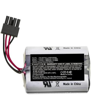 Buy Synergy Digital Emergency Lighting Battery | 4000mAh Replacement for Visonic 2XER18505M | International Shipping Available - Buy Online on GoSupps.com