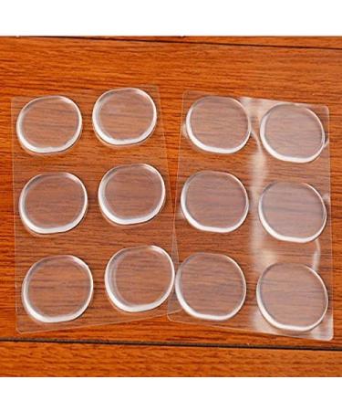 12 PCS Soft Gel Heel Pads - Silicone Cushion Inserts for Women's High Heels - Foot Care Insoles for Back Heel Pain Relief and Shoe Fit Improvement - Buy Online on GoSupps.com