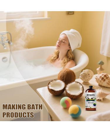 Peppermint Essential Oil and Coconut Essential Oil 16 Fl Oz 480ML for Halloween Thanksgiving Day Christmas New Year's Day Gifts - Buy Online on GoSupps.com